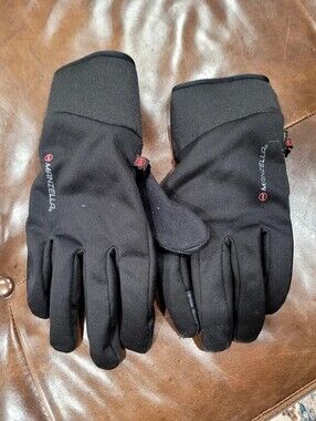 Manzella Black Winter Gloves Mens L